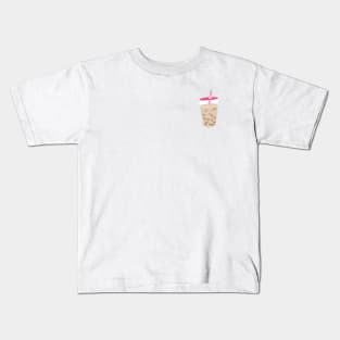 Winking Boba Kids T-Shirt